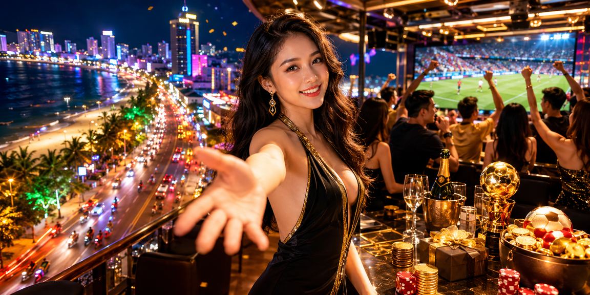 Người dùng tại Nha Trang trải nghiệm casino trực tuyến và nạp tiền qua ví điện tử bên bờ biển
